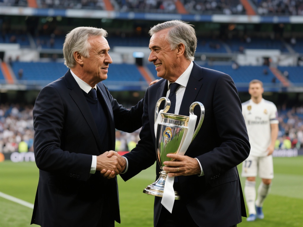 随着赛季尾声临近，皇马与主帅安切洛蒂即将